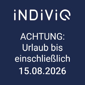 ACHTUNG: Urlaub!